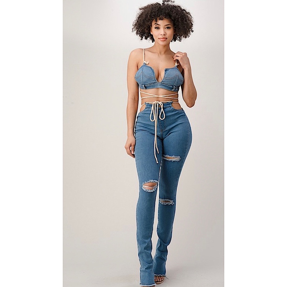 🔥HOST PICK🔥Womens Denim jean set